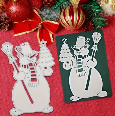 Snowman Cutting Die