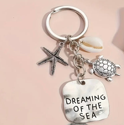 Dreaming Of The Sea Keyring