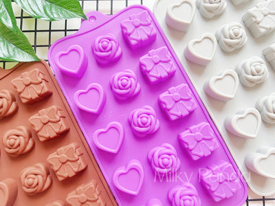 Rose Silicone Chocolate Mould 