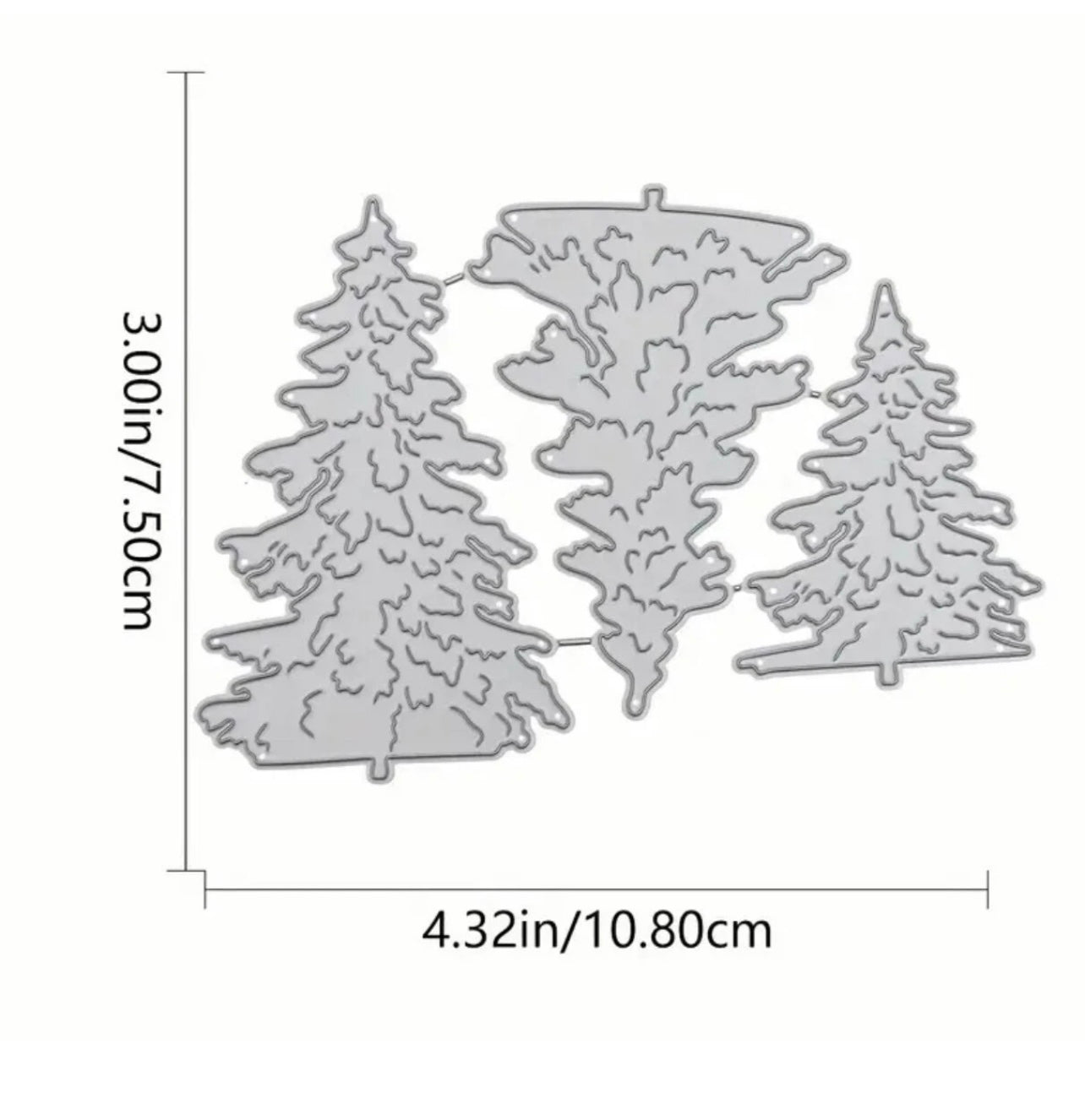 Pine Tree Cutting Die