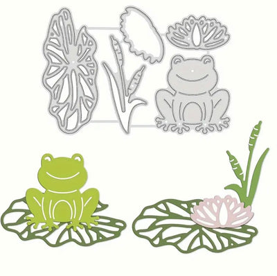 Frog & Lotus Cutting Die