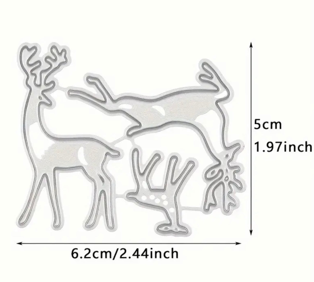 Tree & Reindeer Cutting Die