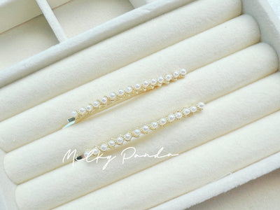 2 PCs Pearl Hair Clips