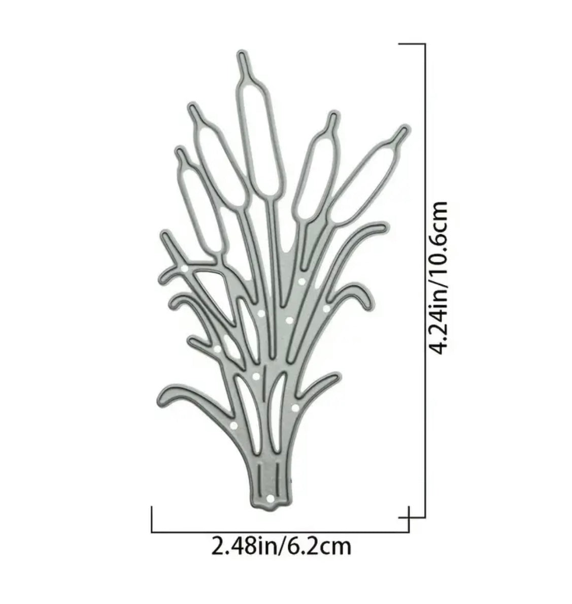 Cattail Bulrush Cutting Die