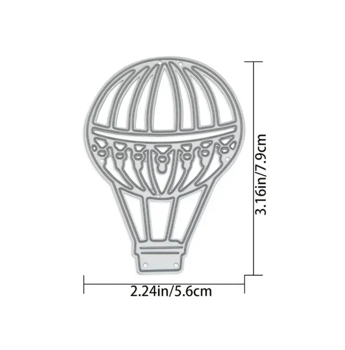 Hot Air Balloon Cutting Die