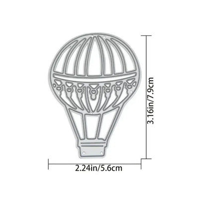 Hot Air Balloon Cutting Die