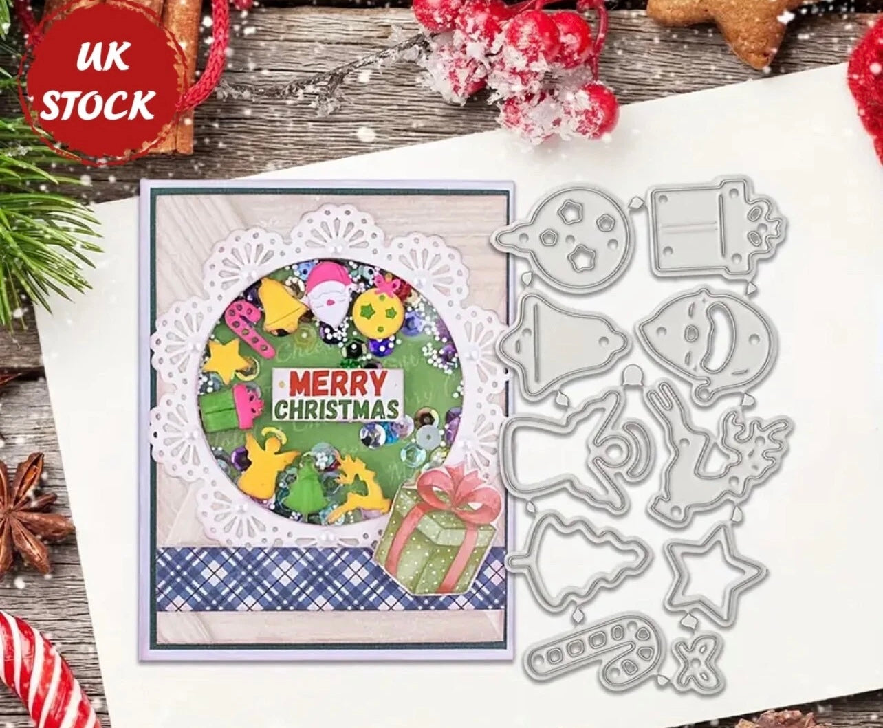 Christmas Theme Cutting Die