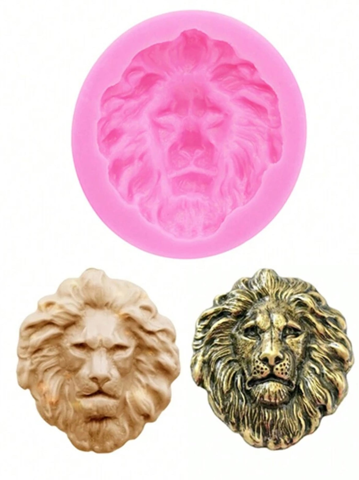 Lion Fondant Mould
