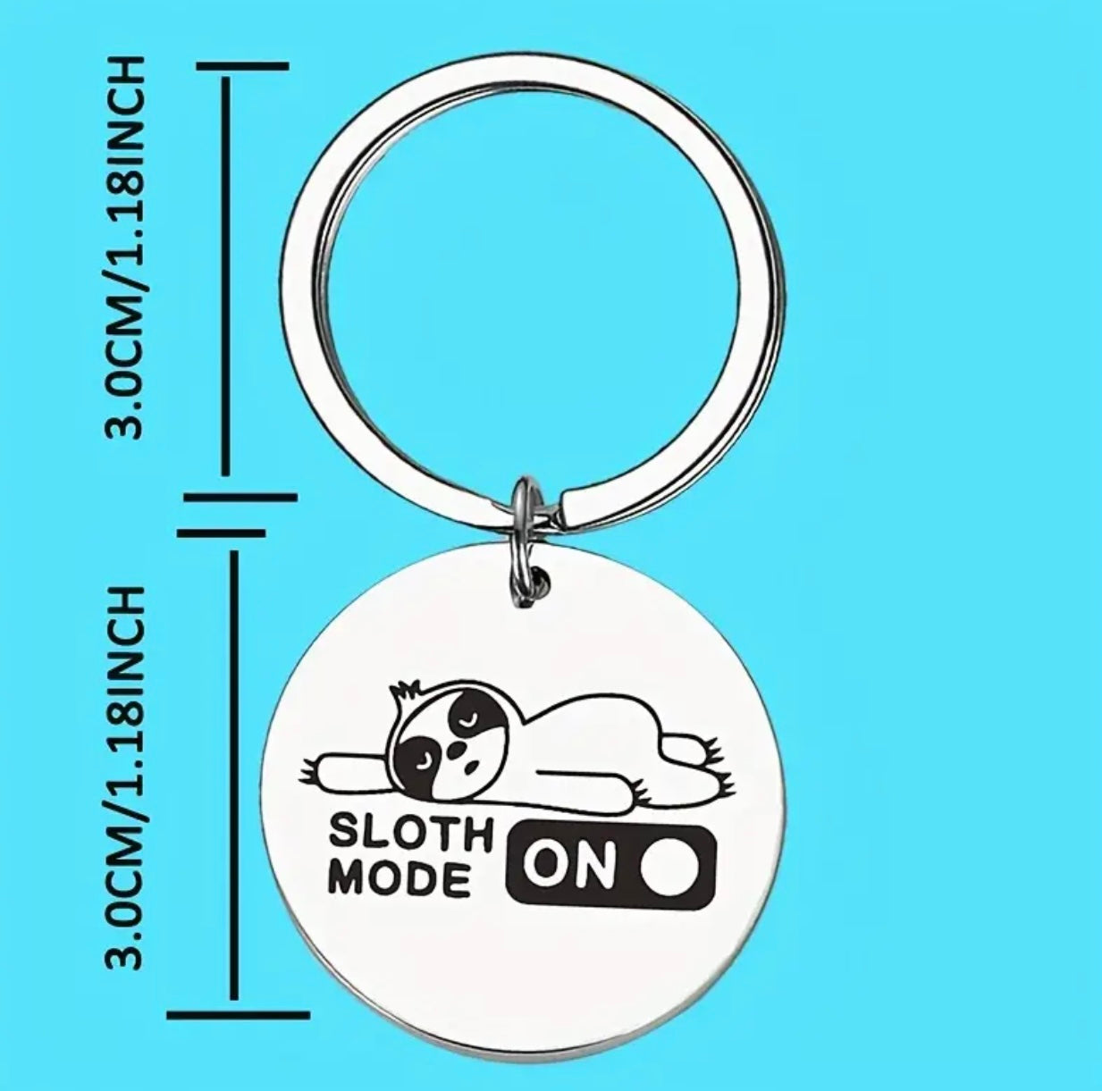 Sloth Mode On Keyring