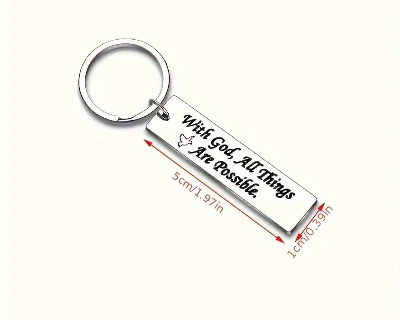 Christian Encourage Keyring