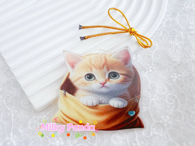 Cat Keyring Charm
