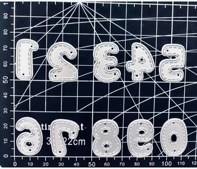 Number Cutting Die