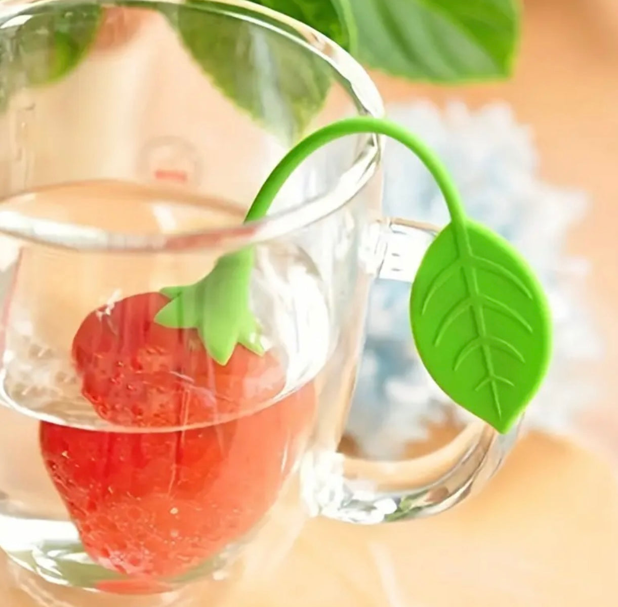 Silicone Strawberry Tea Infuser