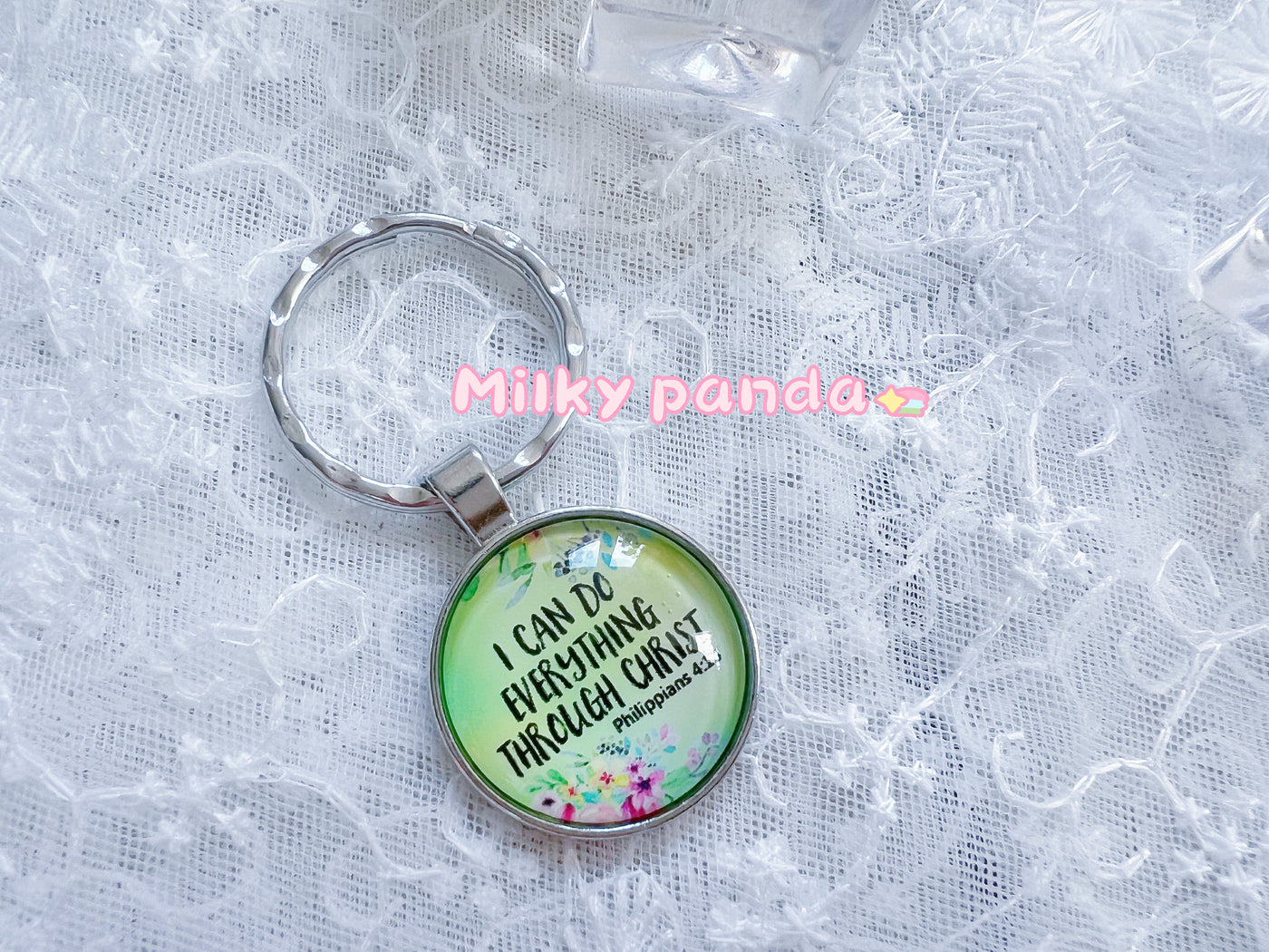 Bible Verse Keyring