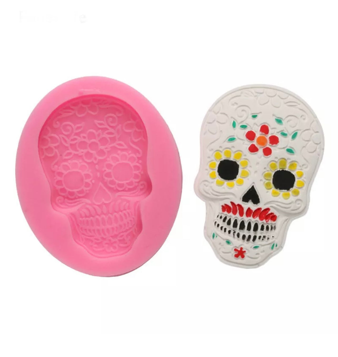 Skull Fondant Mould