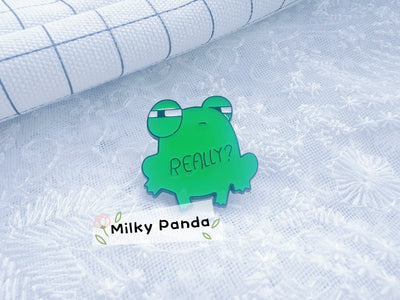 Really Fun Frog Pin