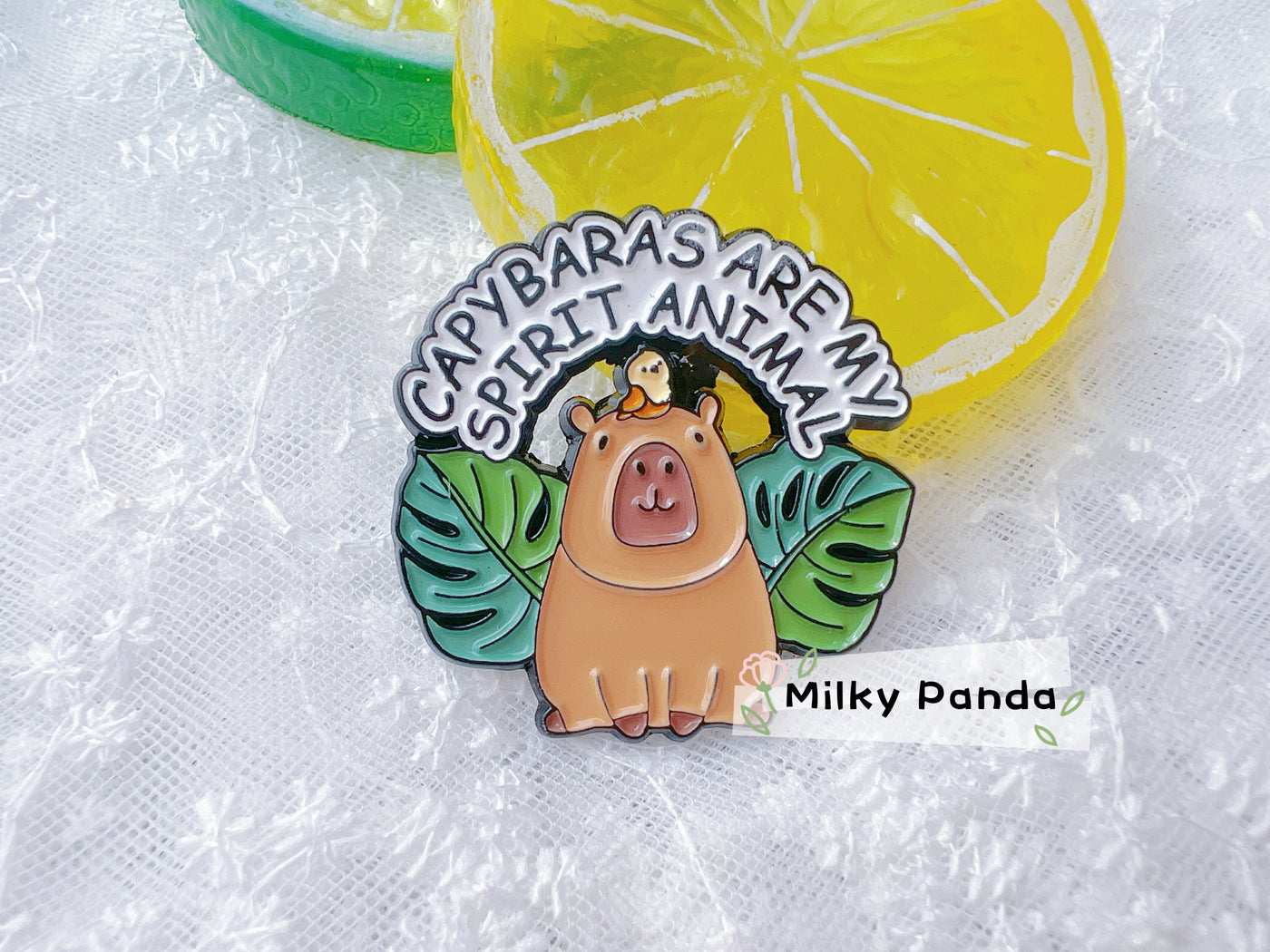 Capybara Badge