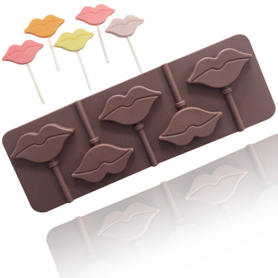 Lips Lollipop Mould