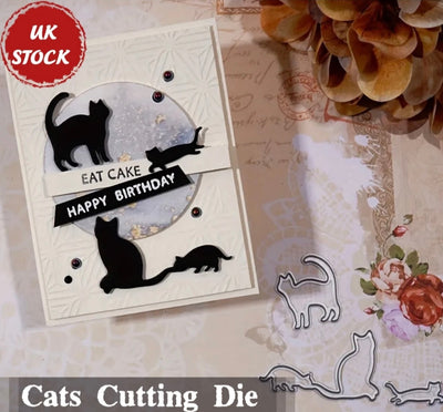 Cats Cutting Die