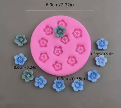 Mini Cherry Blossom Flower Fondant Mould