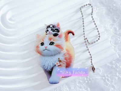Cat Keyring Charm