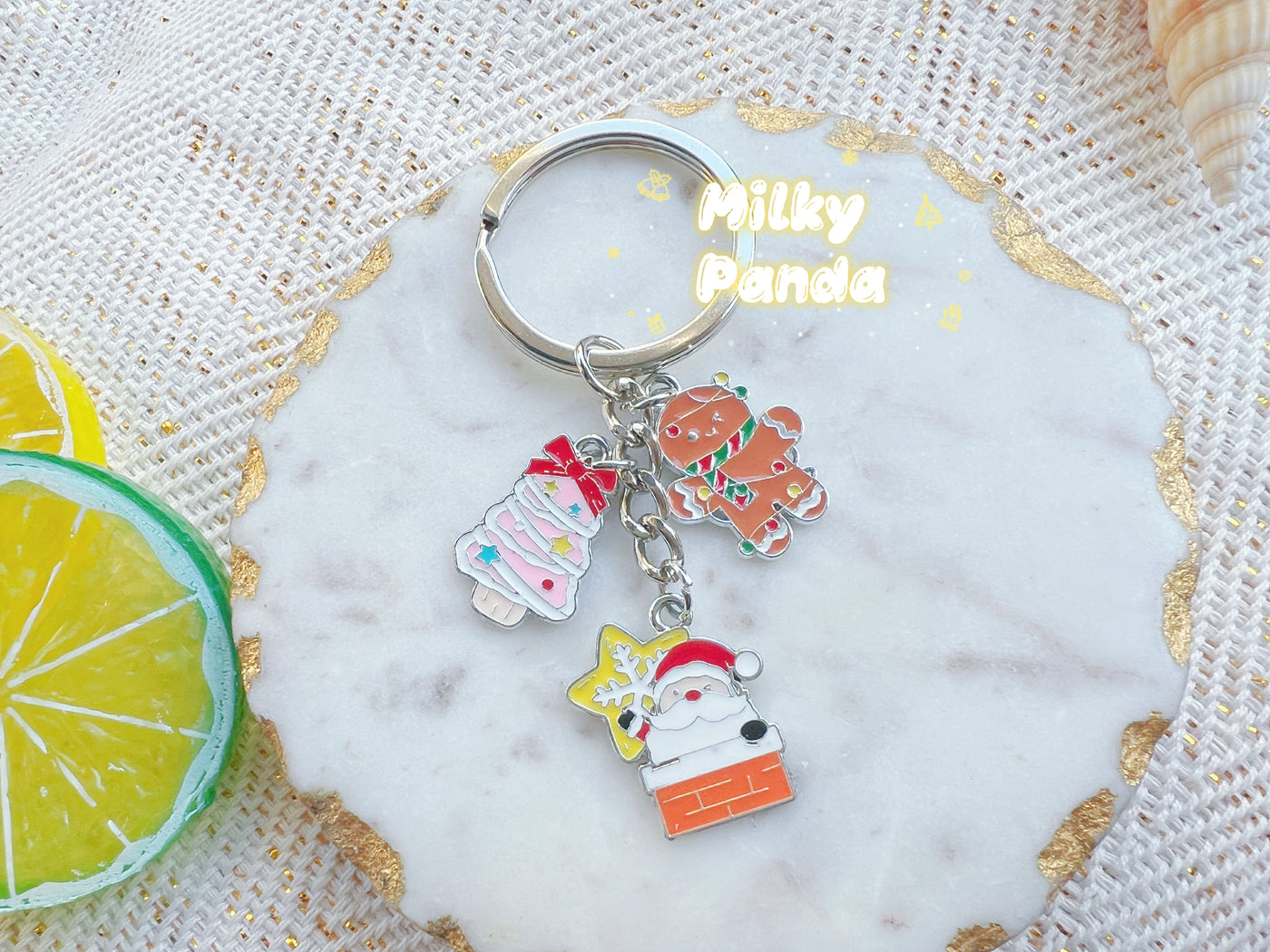 Christmas Theme Keyring