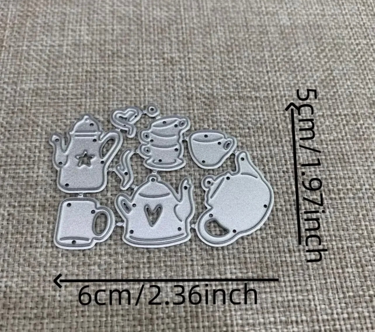 Coffee Theme Cutting Die
