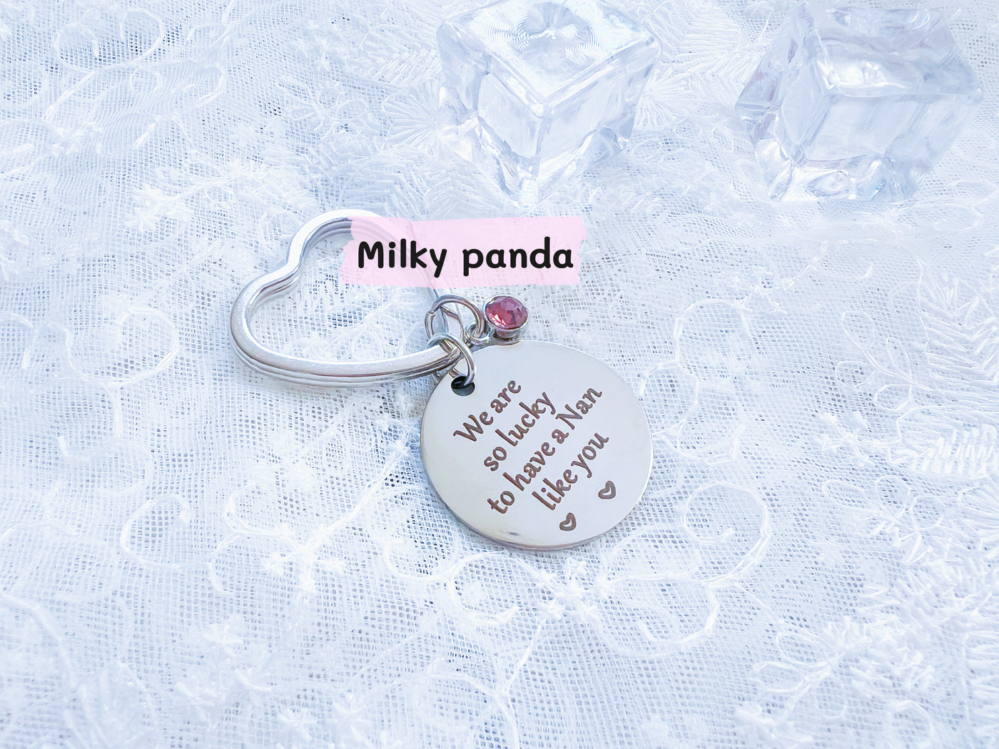 To My Nan Keyring