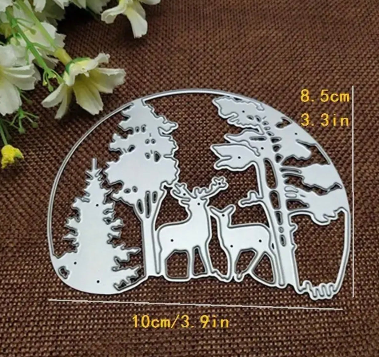 Christmas Deer Cutting Die