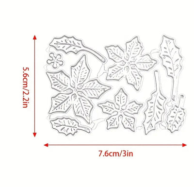 Christmas Flower Cutting Die