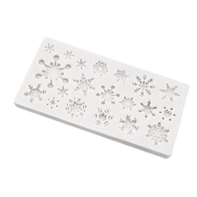 Snowflakes Fondant Mould