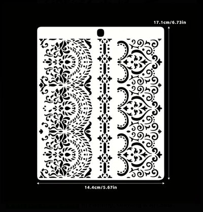 Lace Patterns Stencil