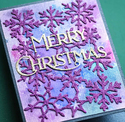 Merry Christmas Cutting Die