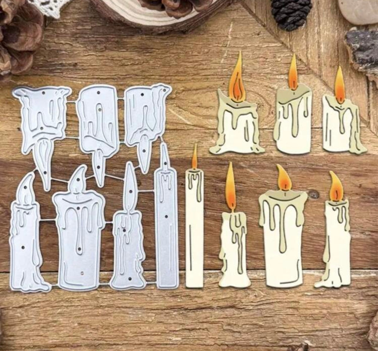Candles Cutting Die