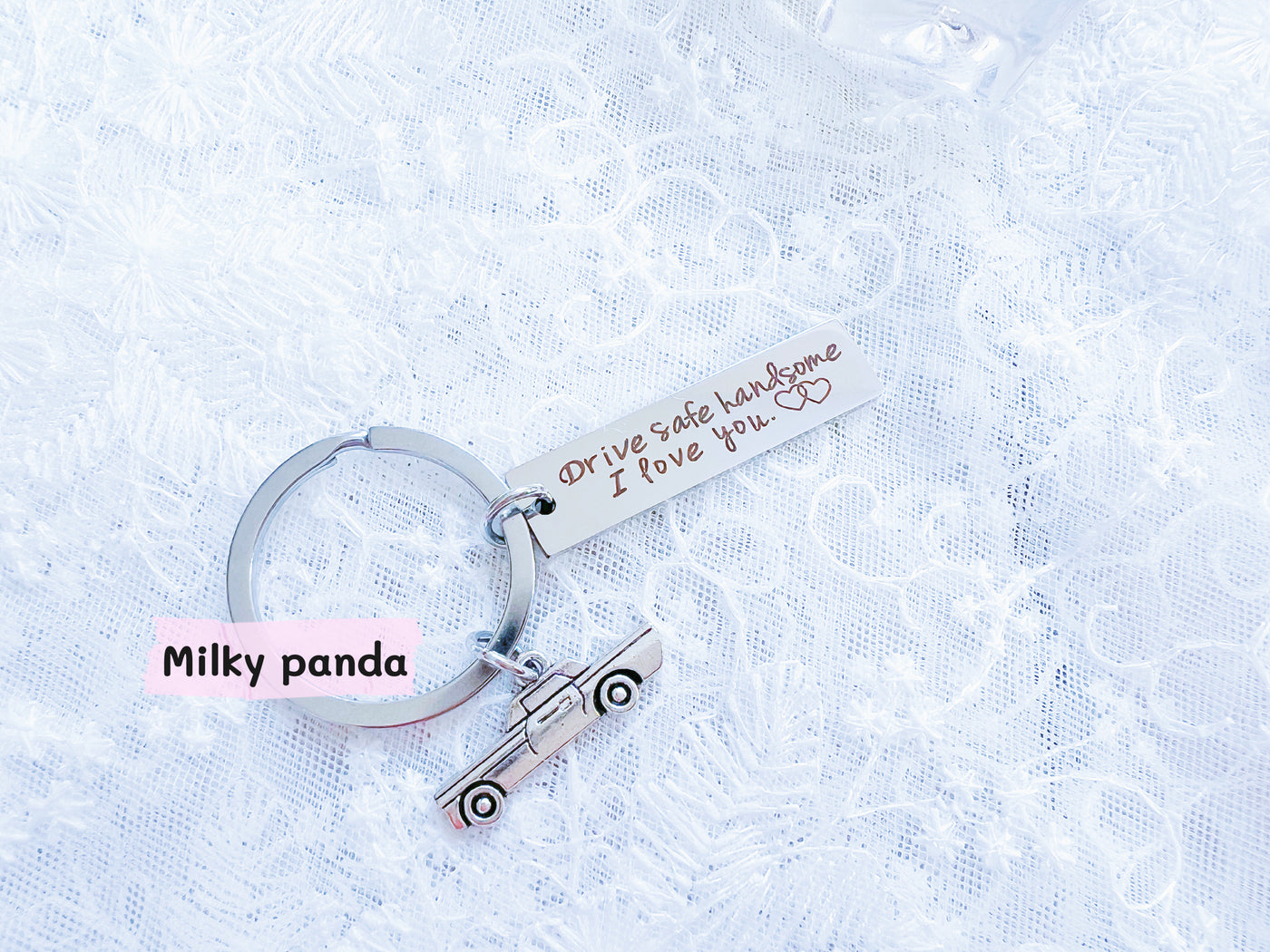 Drive Safe Keyring