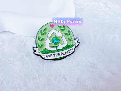 Save The Planet Pin