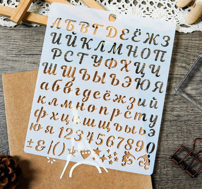 Alphabet Stencil