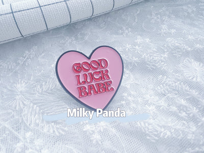 Good Luck Babe Pin