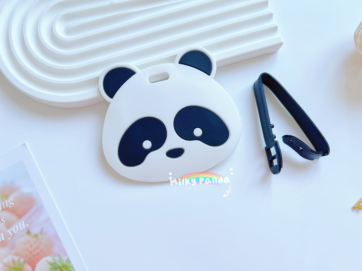Panda Luggage Tag