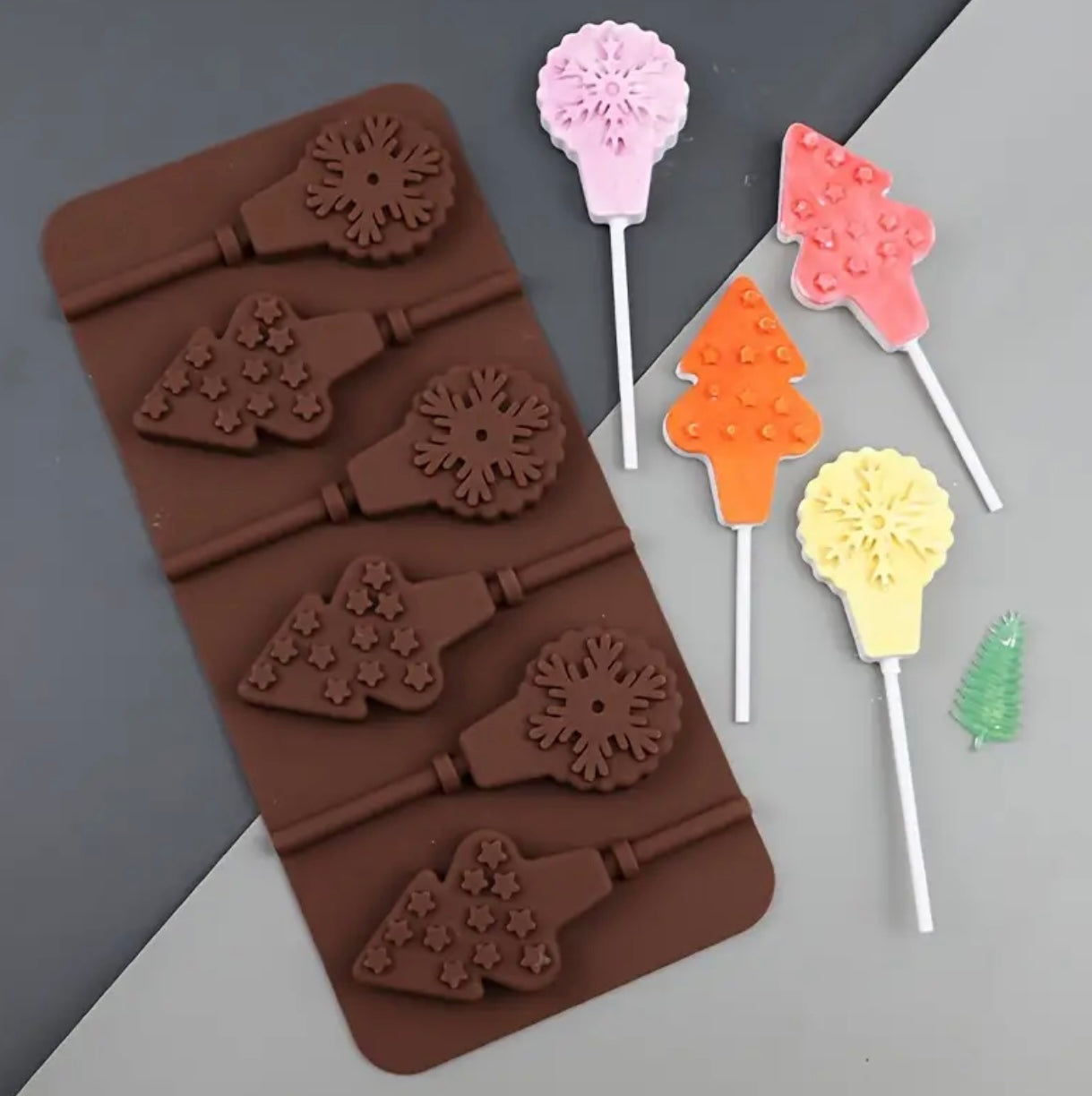 Snowflakes Lollipop Mould