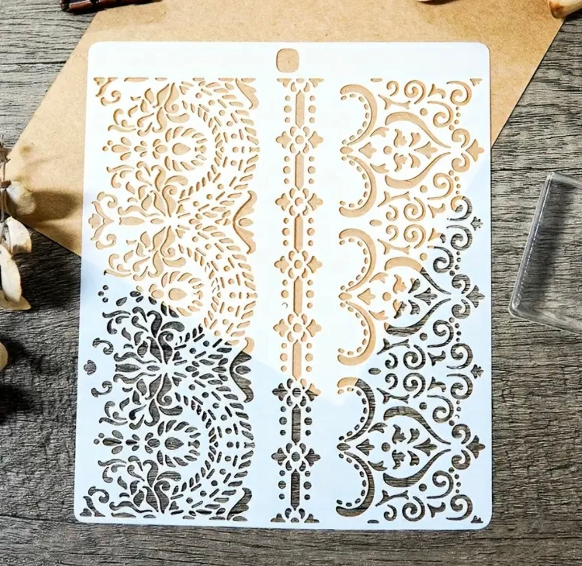 Lace Patterns Stencil