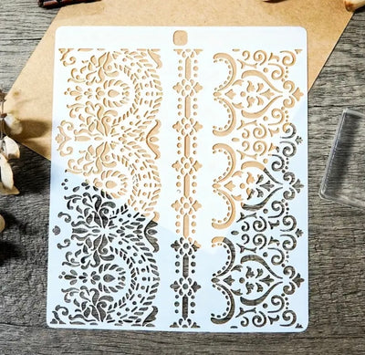 Lace Patterns Stencil
