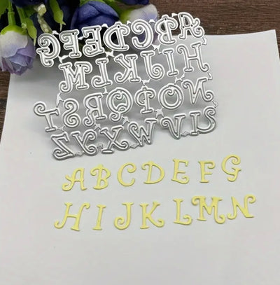 Alphabet Letter Cutting Die