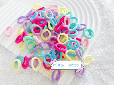 Kids Hair Ties - Bright Rainbow