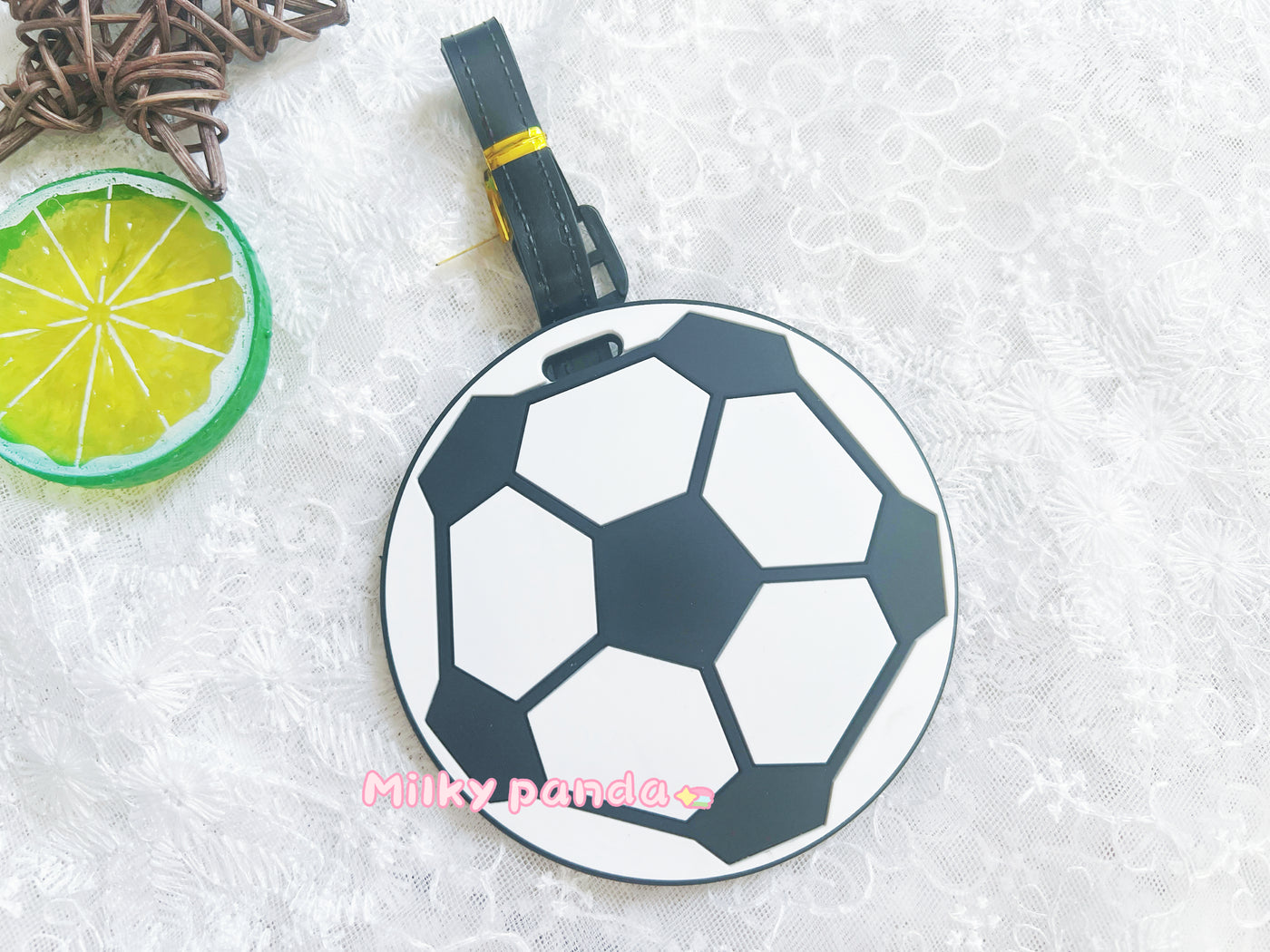 Football Luggage Tag