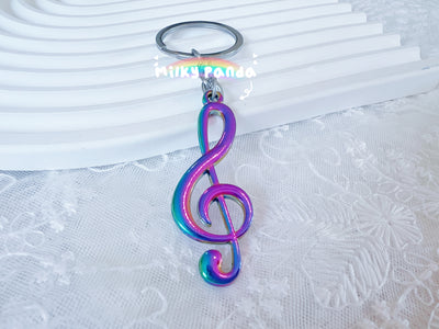 Musical Notes Keyring