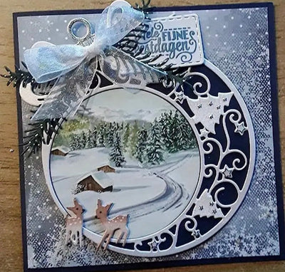 Christmas Bauble Cutting Die