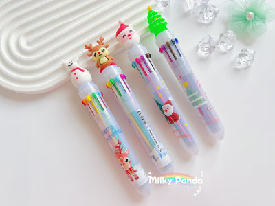 10 in 1 Christmas Pen