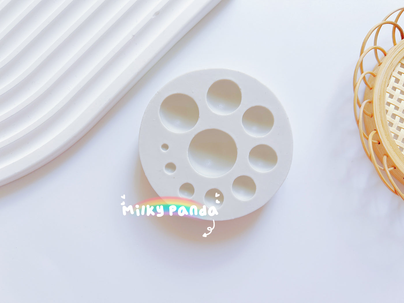 Circle fondant mould