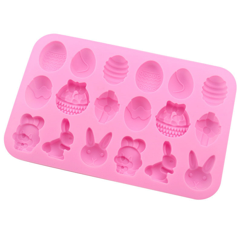 Rabbit Easter Egg Chocolate Mould